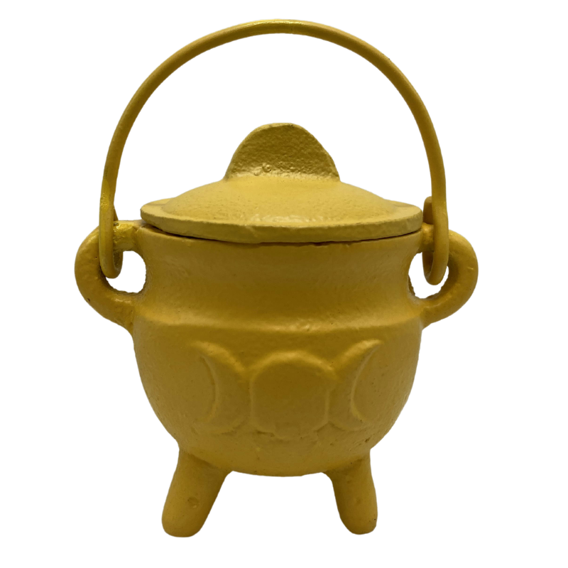 
                  
                    Small Cast Iron Cauldron with Lid
                  
                