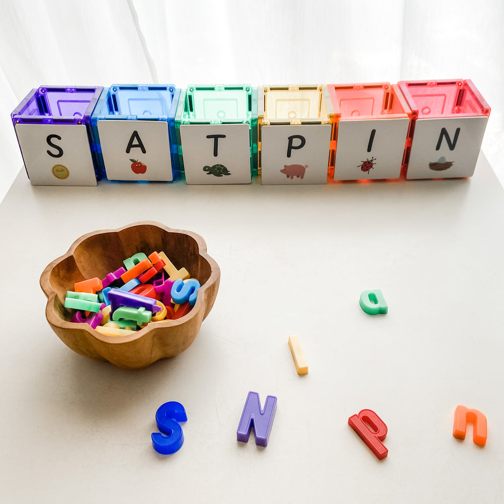 Magnetic Tile Topper - Alphabet Uppercase – Little Toy Tribe