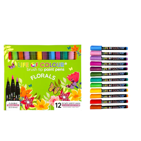 
                  
                    Acrylic Paint Pens - Brush Tip
                  
                