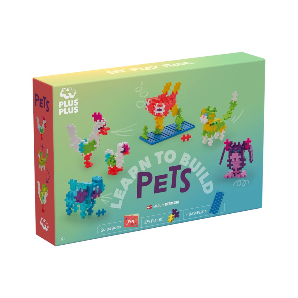 Plus Plus - Learn to Build - Pets