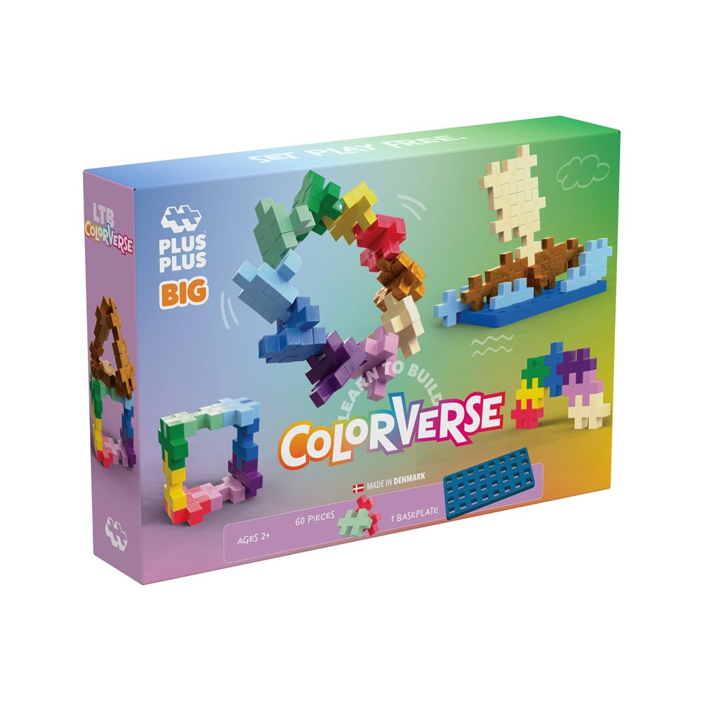 
                  
                    Plus Plus BIG -  Learn to Build - Colourverse
                  
                