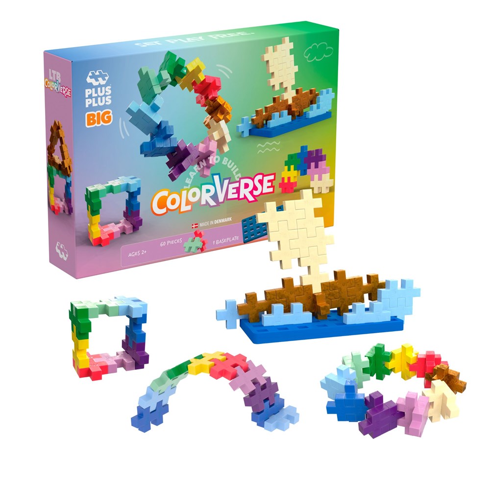 Plus Plus BIG -  Learn to Build - Colourverse