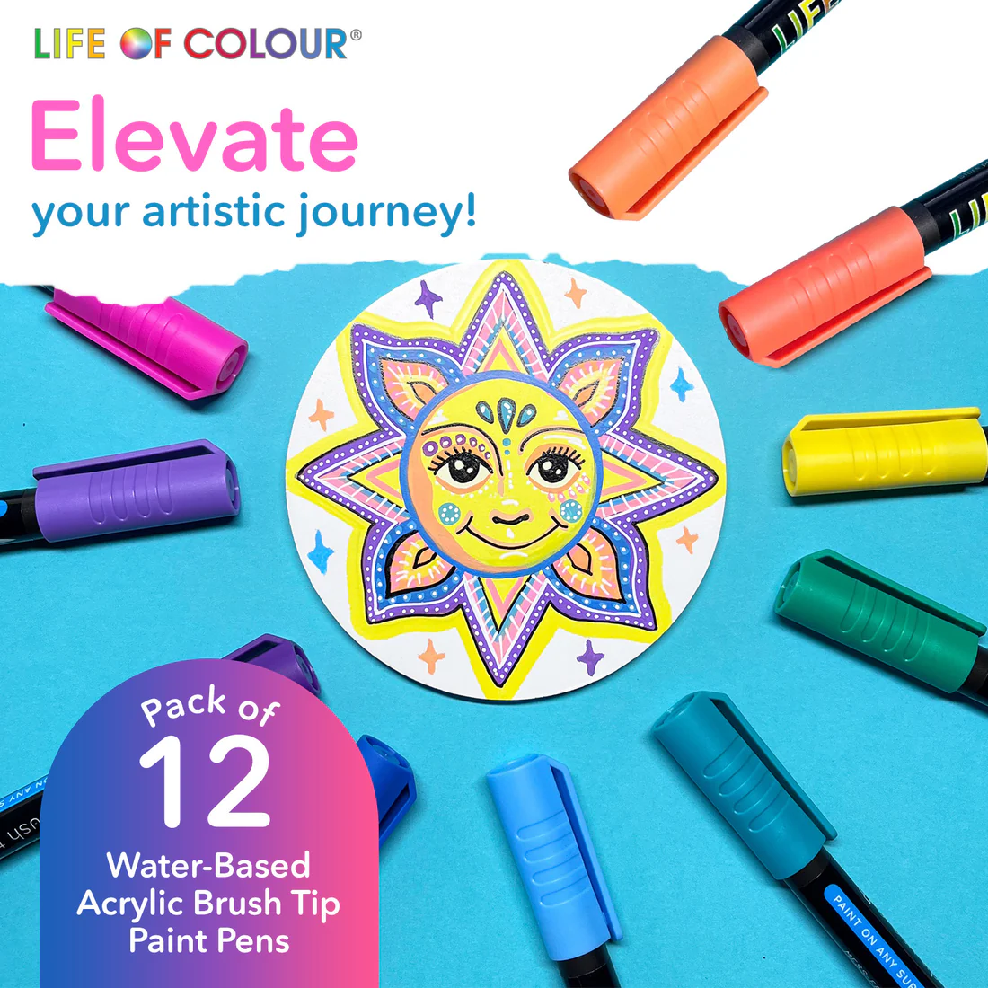 
                  
                    Acrylic Paint Pens - Brush Tip
                  
                