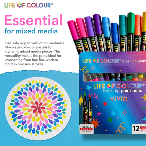 
                  
                    Acrylic Paint Pens - Brush Tip
                  
                