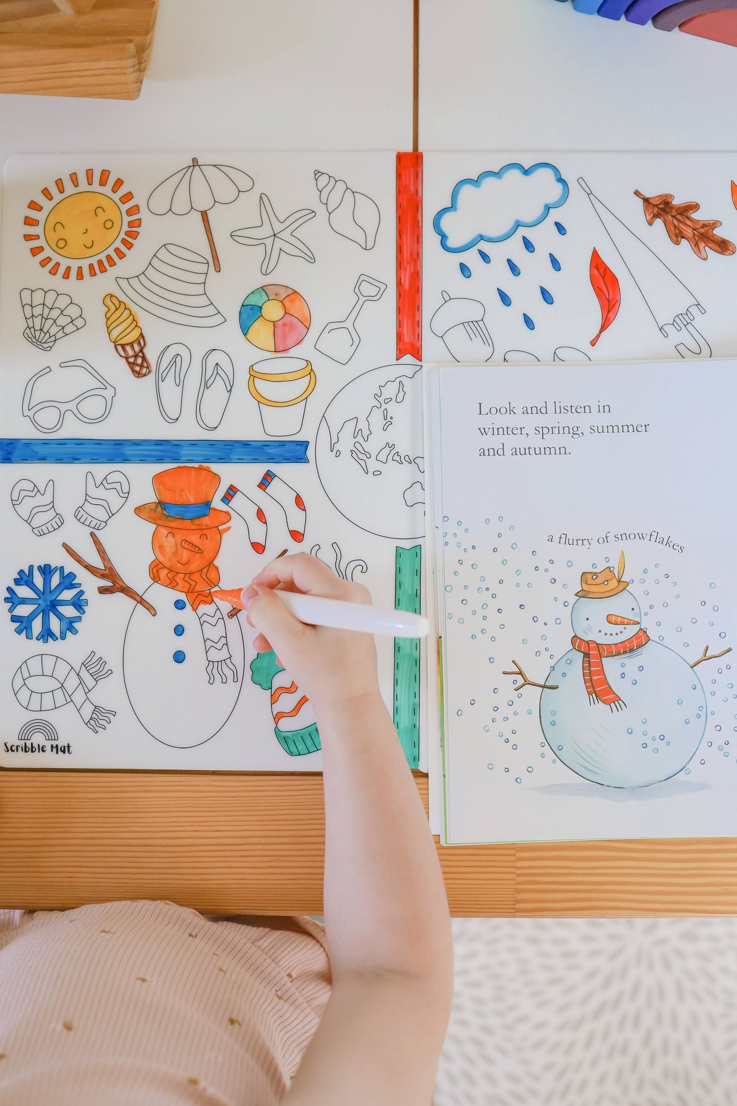 
                  
                    Reusable Scribble Mat - Seasons
                  
                