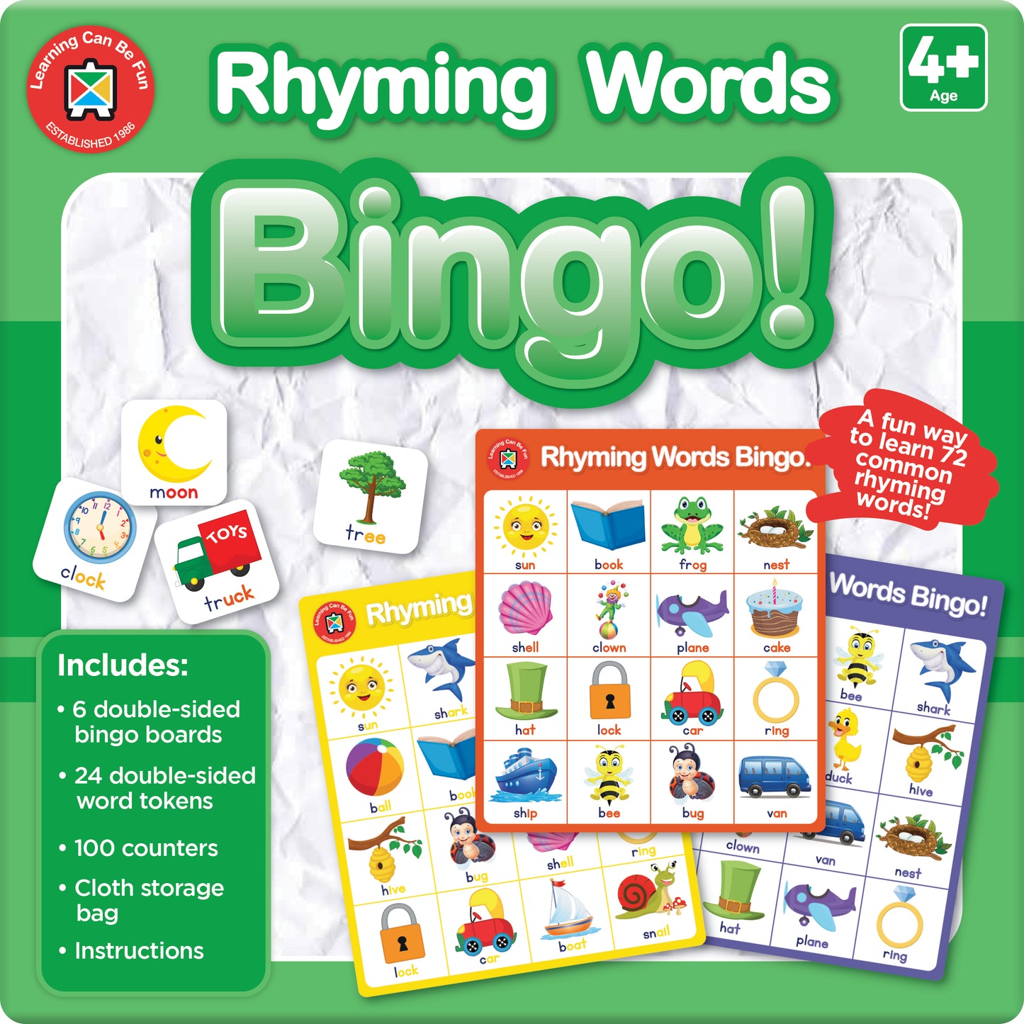
                  
                    Rhyming Words Bingo
                  
                