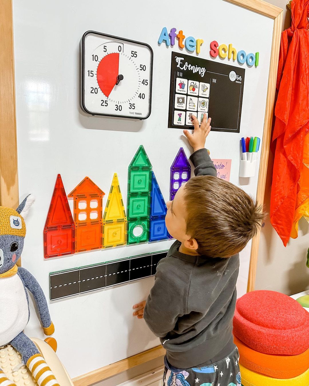 Morning & Evening Routine Chart – Little Toy Tribe