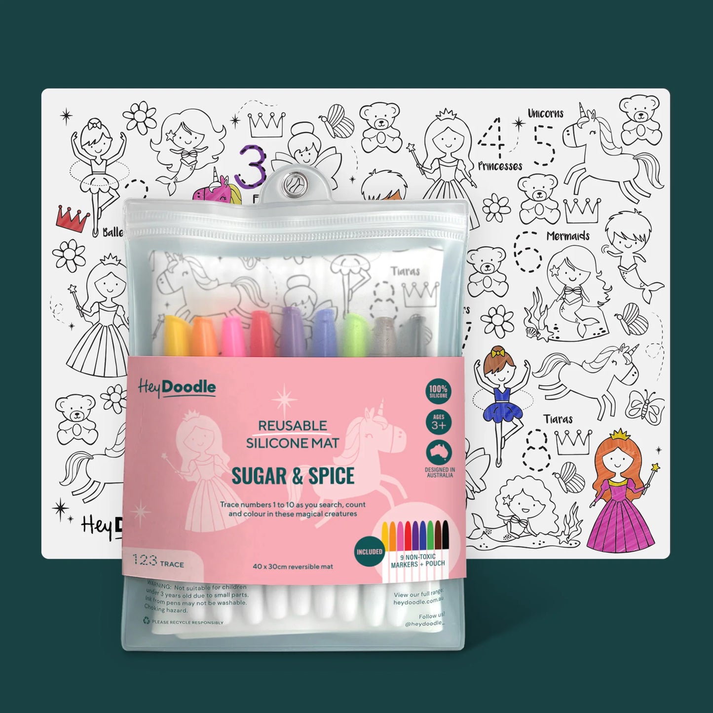 
                  
                    Reusable Marker Placemat - Sugar and Spice
                  
                