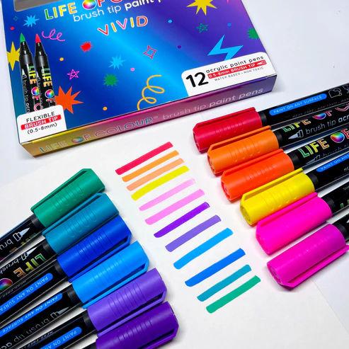 
                  
                    Acrylic Paint Pens - Brush Tip
                  
                