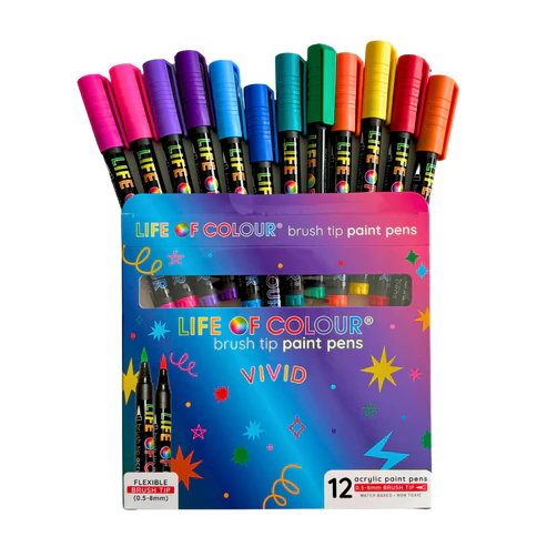 
                  
                    Acrylic Paint Pens - Brush Tip
                  
                