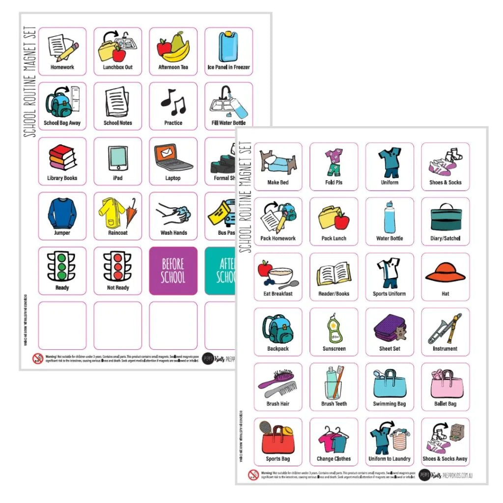 School Routine Chart 6 Ways To Create A Realistic School Morning