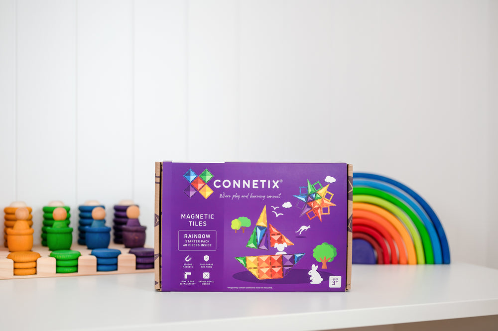 
                  
                    Rainbow Connetix Tiles - 60 Piece Starter Pack
                  
                