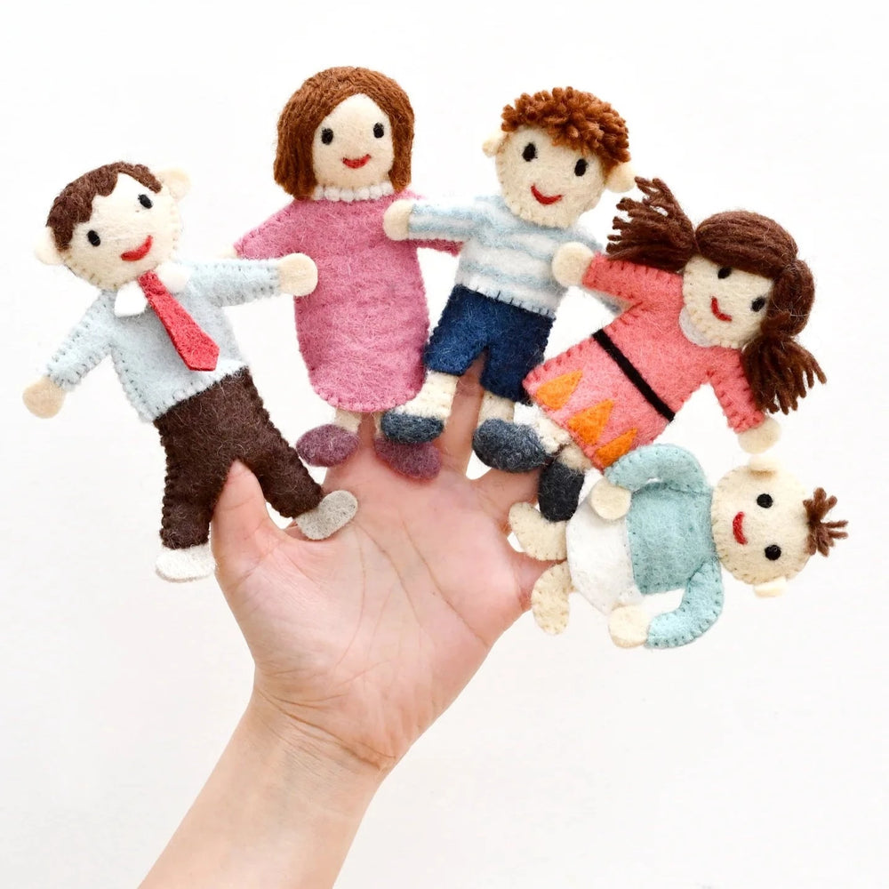 Finger Puppet Set - Finger Family