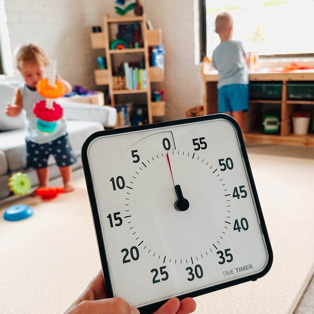 Time Timer Original 8 Inch | Visual Countdown Timer | Little Toy Tribe