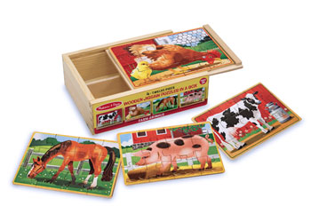 
                  
                    Wooden Jigsaw Puzzles in a Box
                  
                
