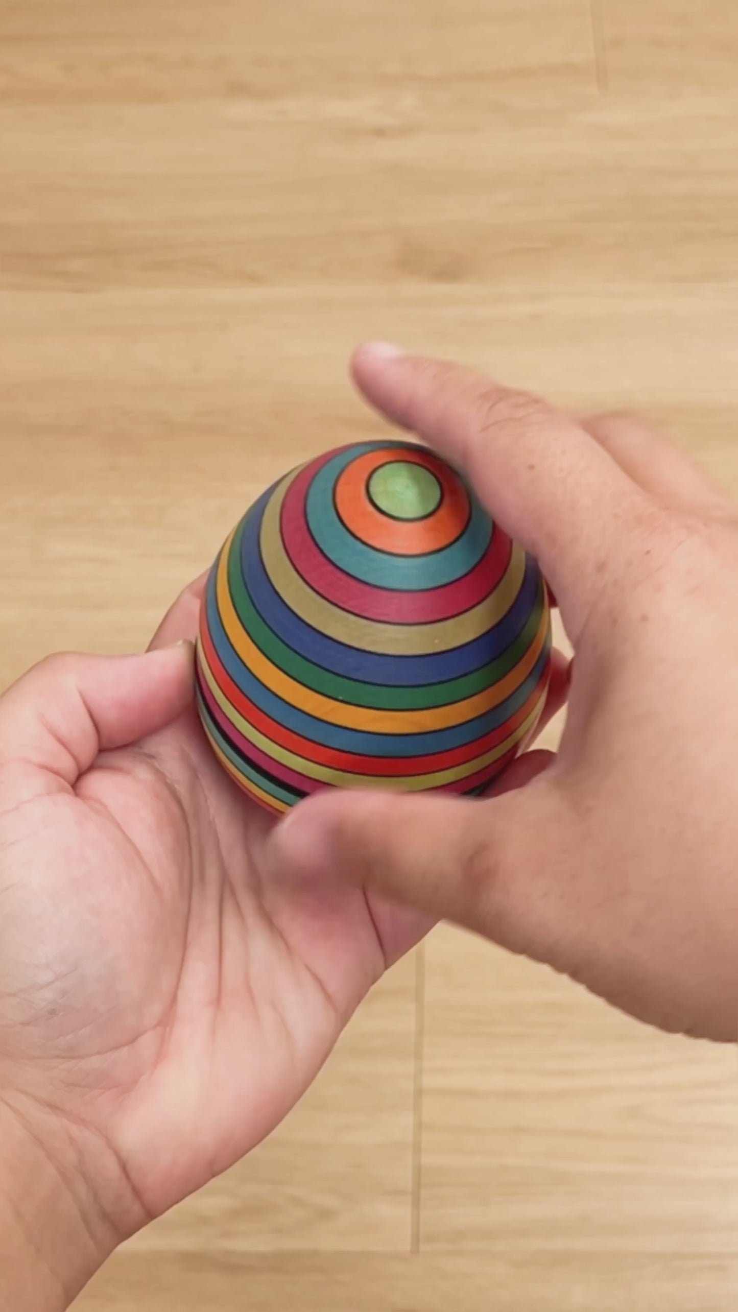 Mader Half Hollow Wooden Egg