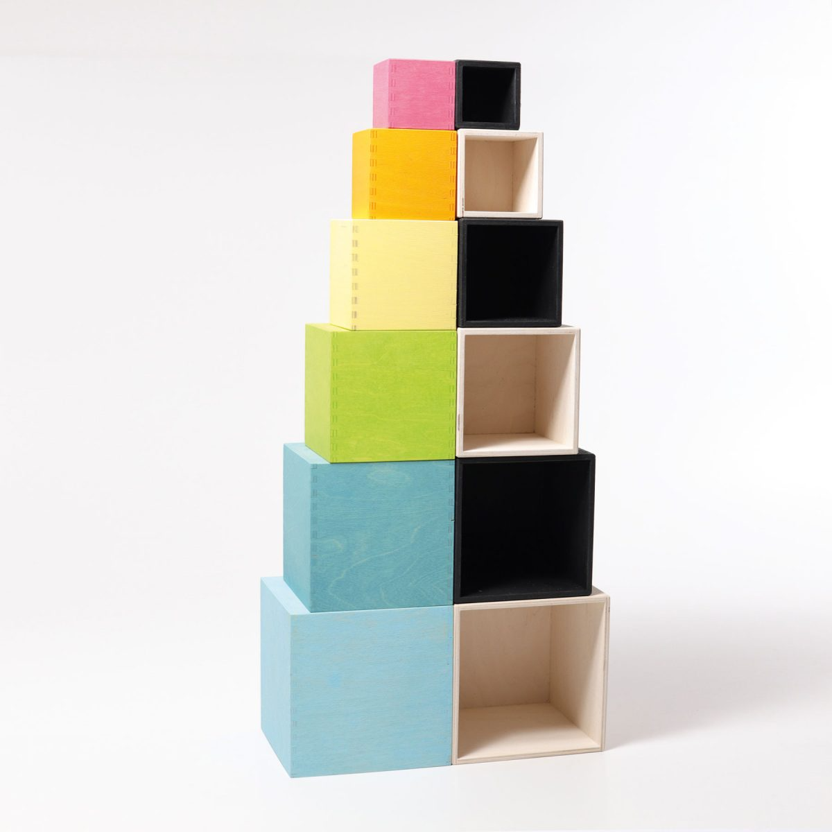 
                  
                    Grimm's Large Pastel Stacking Boxes
                  
                
