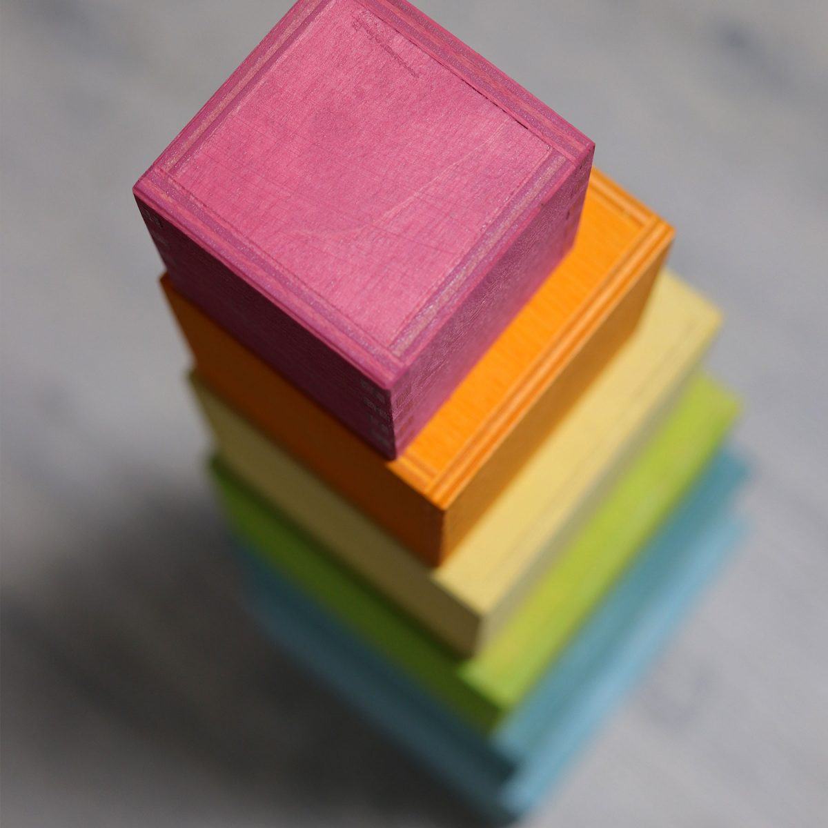 
                  
                    Grimm's Large Pastel Stacking Boxes
                  
                