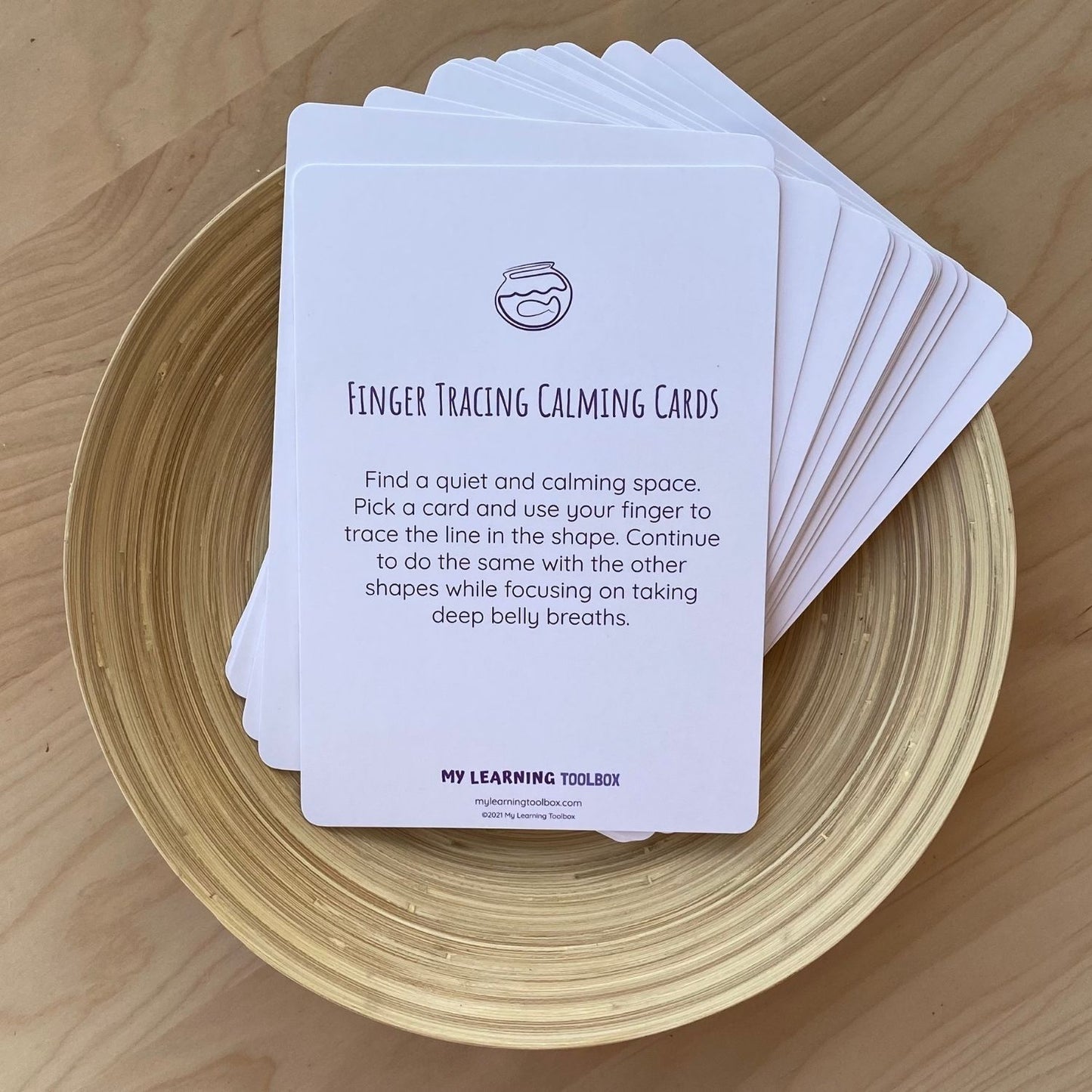 
                  
                    Finger Tracing Calming Cards
                  
                
