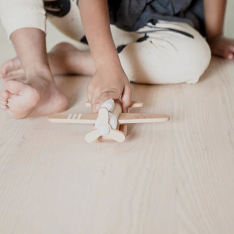 
                  
                    Kiko+ Wooden Friction Propeller Plane
                  
                