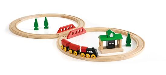 BRIO Classic Figure 8 Train Set - Set Up_Little Toy Tribe