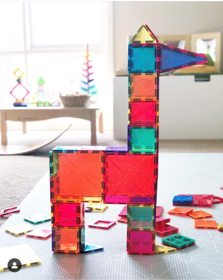 Connetix Tiles 100 Piece Set Litte Toy Tribe