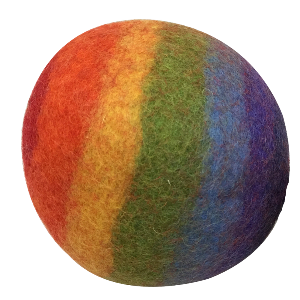 
                  
                    Papoose Rainbow Felt Ball Single
                  
                