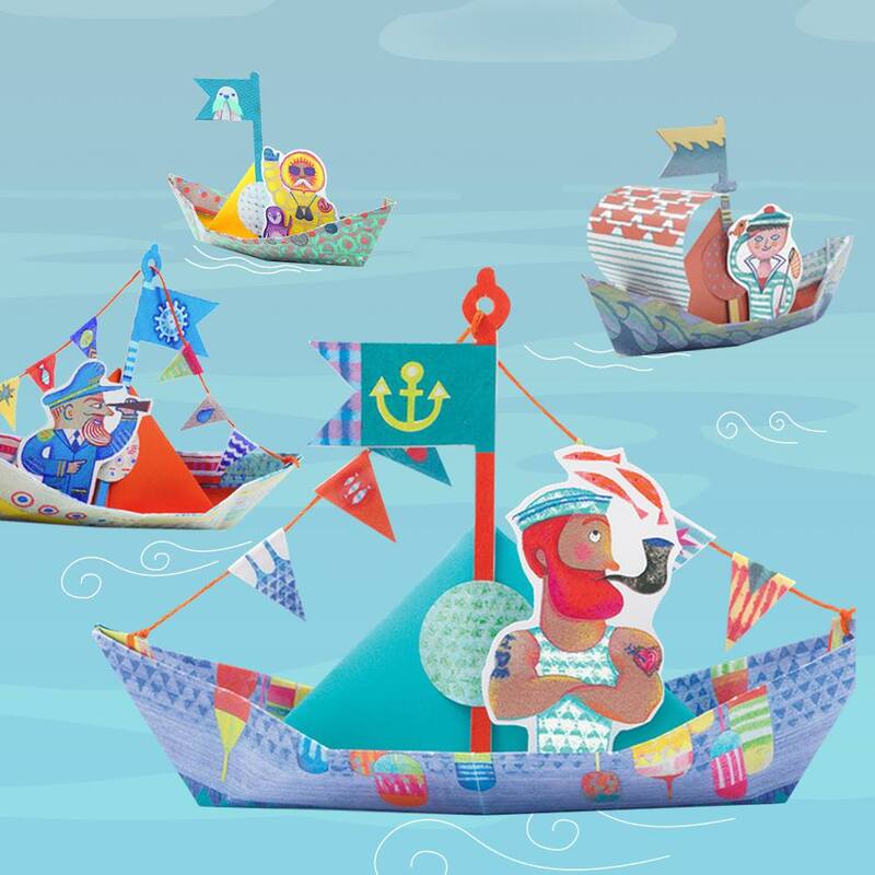 Djeco Floating Boats Origami