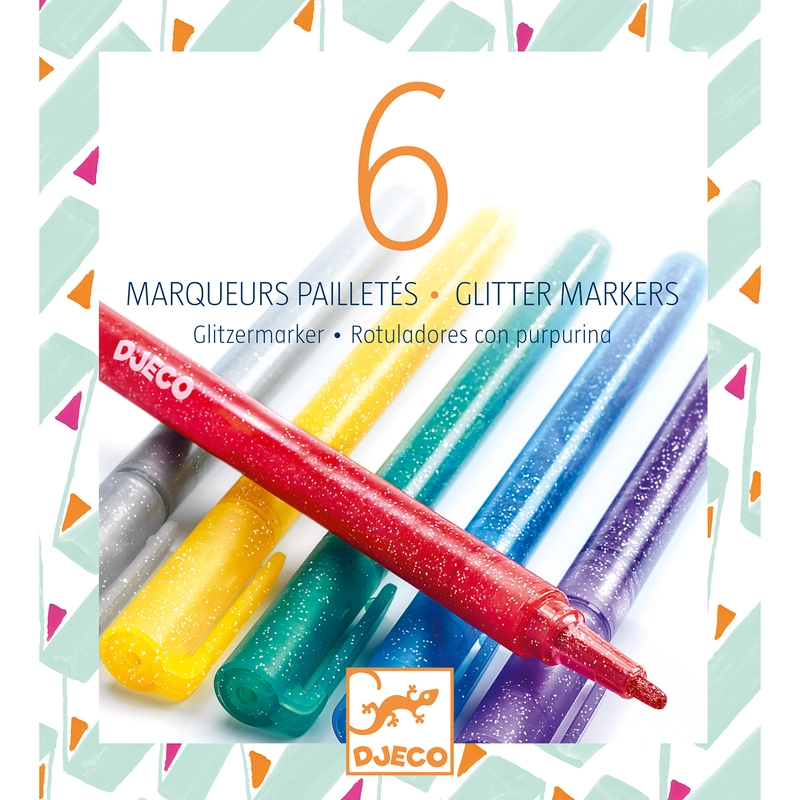 
                  
                    Glitter Markers - 6 Pack
                  
                