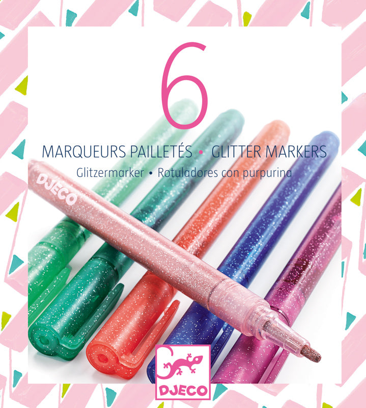 
                  
                    Glitter Markers - 6 Pack
                  
                