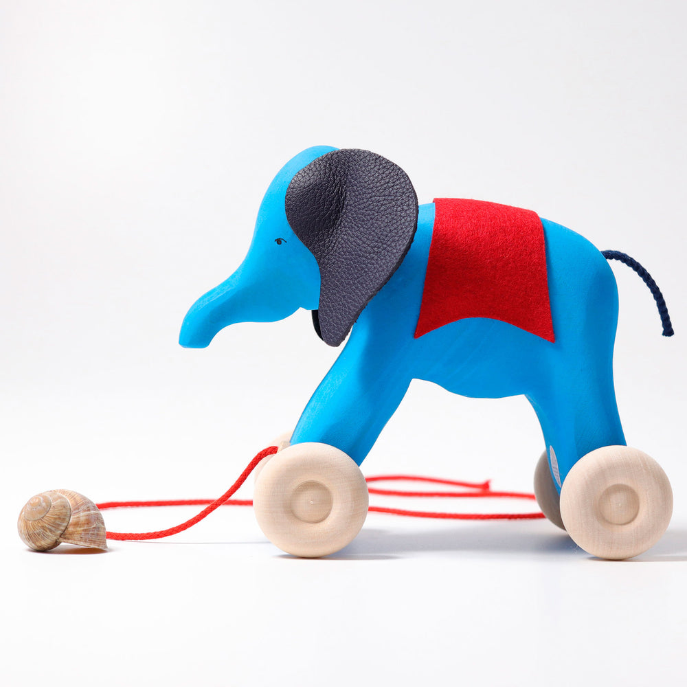 
                  
                    Elephant Blue Otto with Shell Little Toy Tribe
                  
                