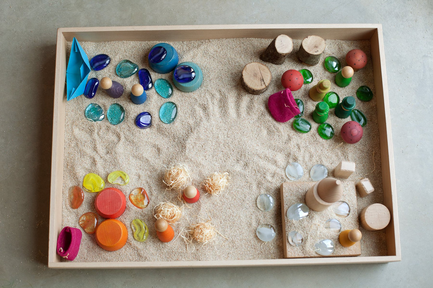 Grapat Natural Free Play Box Little Toy Tribe