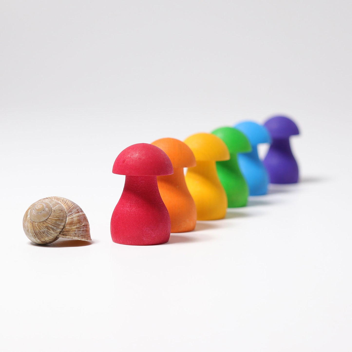 Grimm's Rainbow Mushrooms Little Toy Tribe