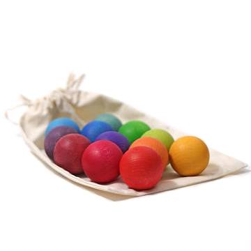 Grimm's Rainbow Small Balls Little Toy Tribe