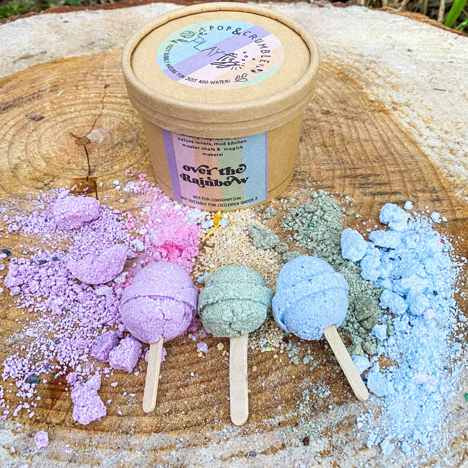 PlayFizz Pop and Crumble Cup - Rainbow – Little Toy Tribe