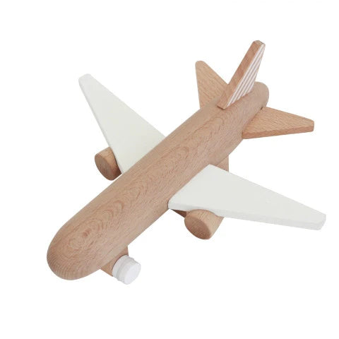 Kiko+ Wooden Wind Up Plane