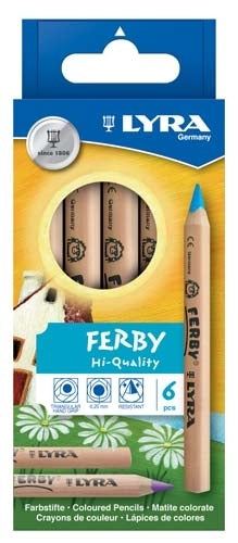 Lyra Ferby (Short) - 6 Pencils