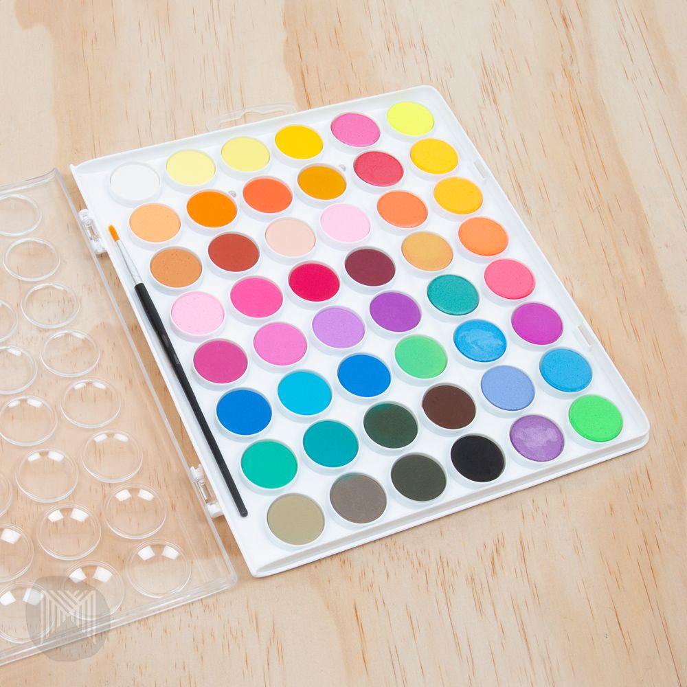 Micador Watercolour Palette 48 Disks