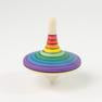 Mader _ large rallye spinning top rainbow red top _ Little Toy Tribe