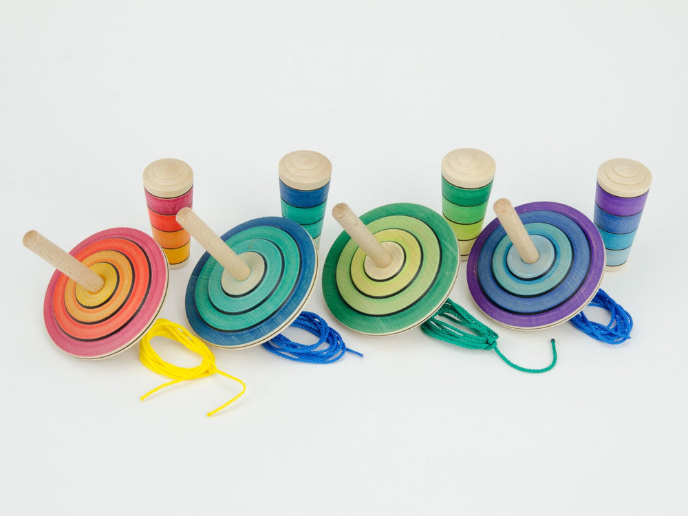
                  
                    Mader _ my first spinning top with starter all colours lineup _ Little Toy Tribe
                  
                