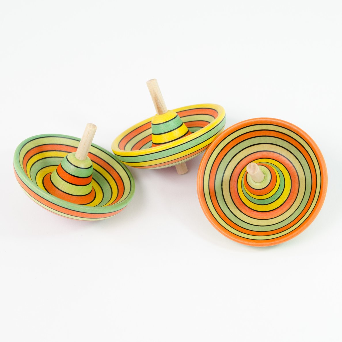 Mader _ sombrero spinning top summer multiple _ Little Toy Tribe