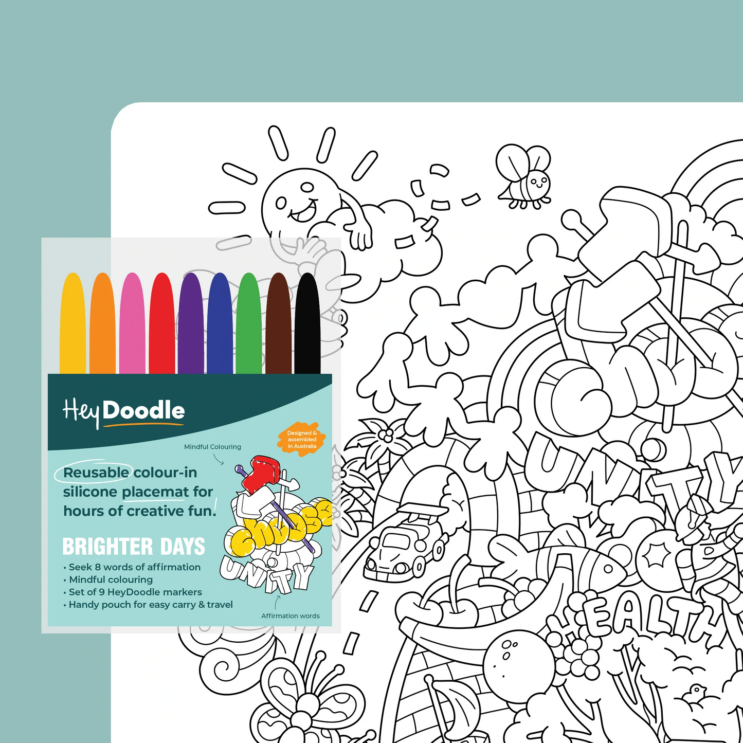 
                  
                    Reusable Marker Placemat - Brighter Days
                  
                
