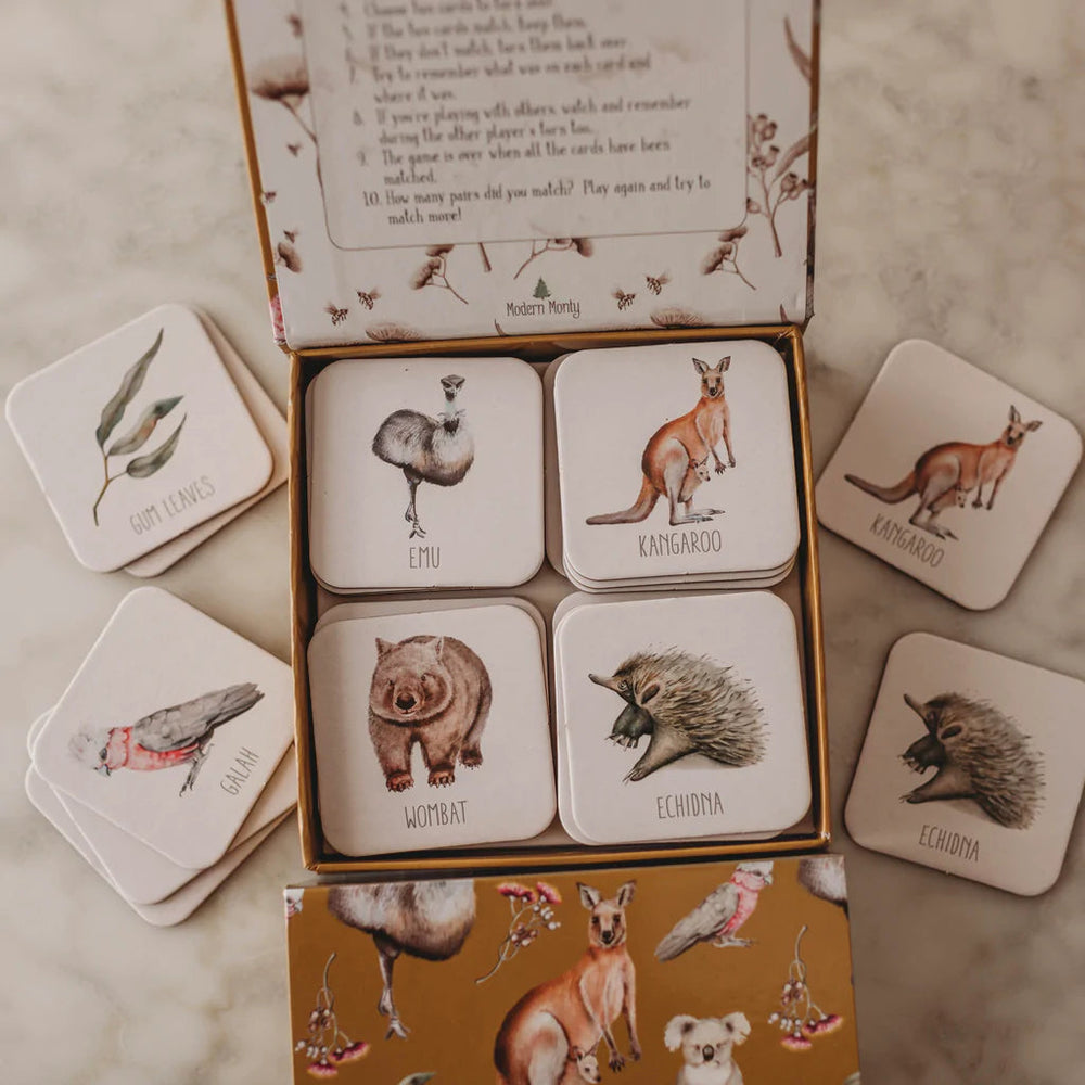 Memory Card Game - Australia