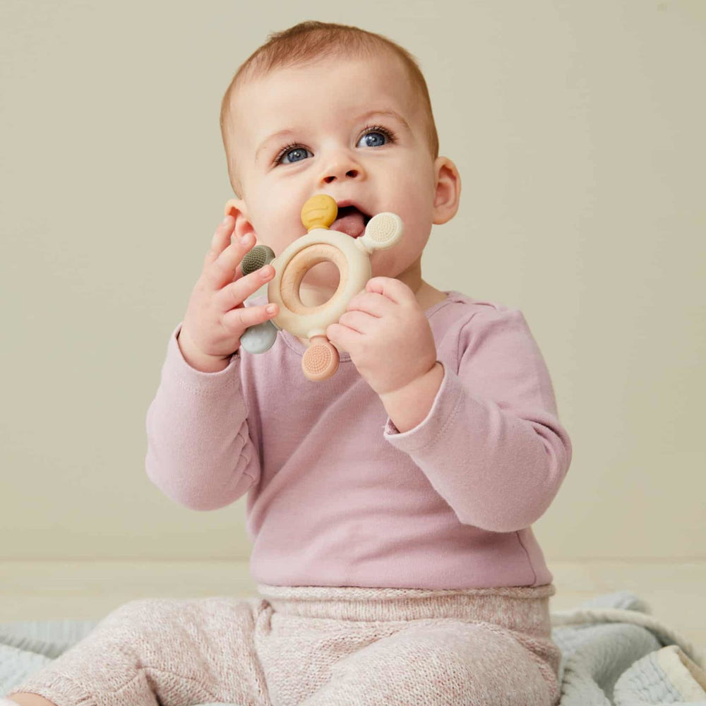 
                  
                    Emery Silicone Sensory Teether
                  
                