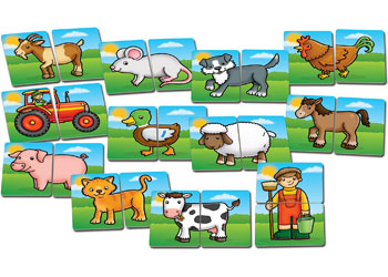Orchard Games - Farmyard Heads and Tails - Little TOy Tribe