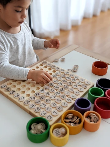 
                  
                    Alphabet Coins with Pegs
                  
                