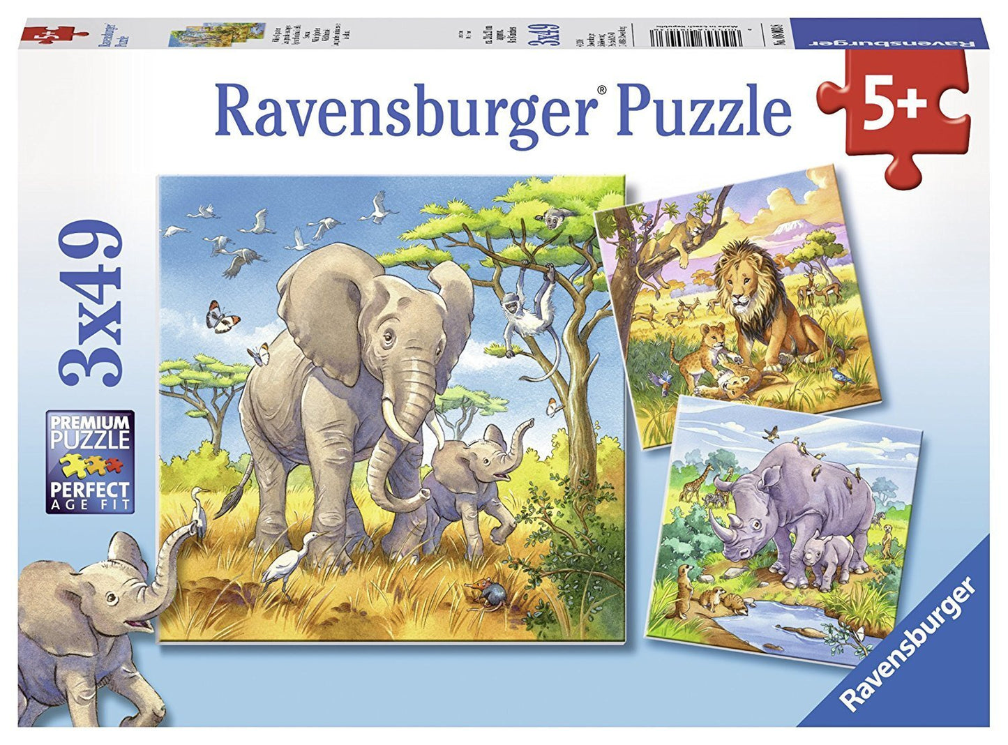 
                  
                    Ravensburger Puzzle 3x49pc
                  
                