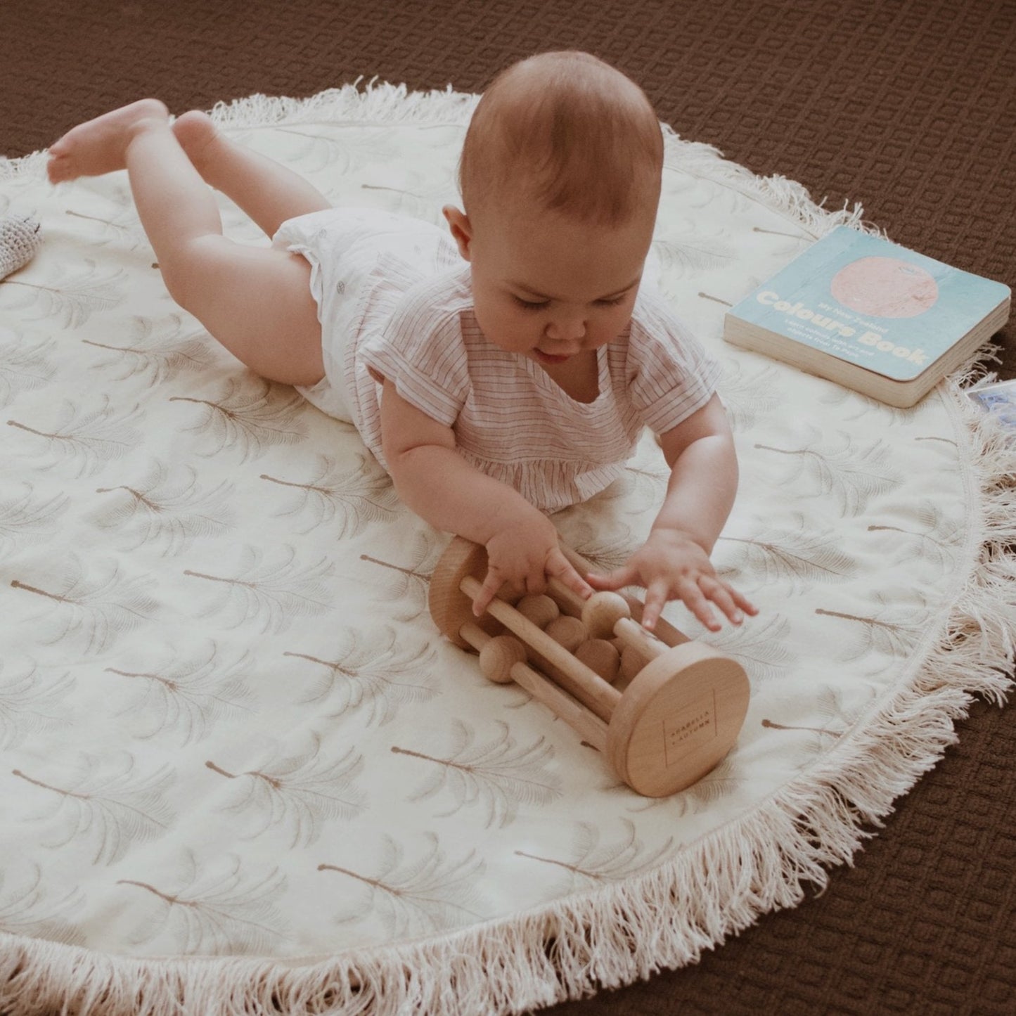 
                  
                    Wooden Rolling Rattle
                  
                