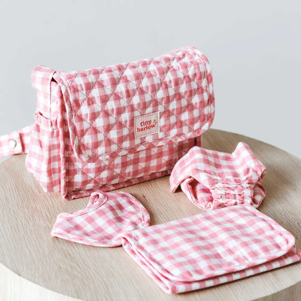 Convertible Doll's Nappy Bag Set