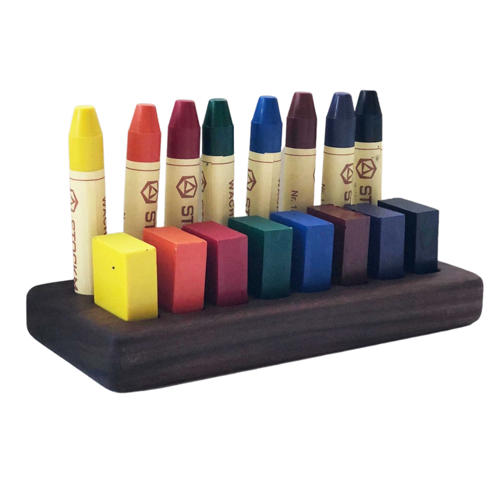 
                  
                    Stockmar Crayon Holder - 8 Blocks and 8 Sticks
                  
                